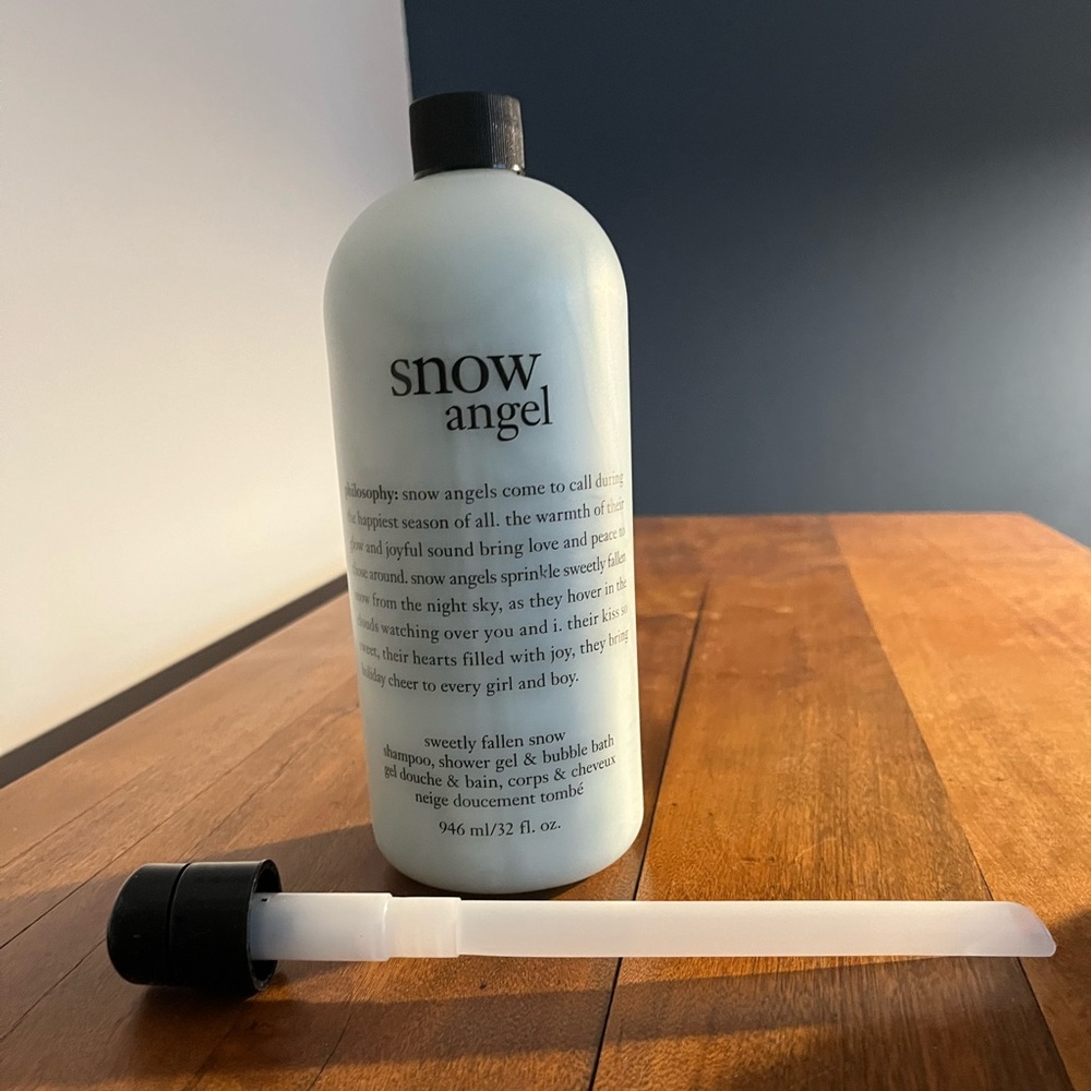 Philosophy shower gel with pump- Snow Angel